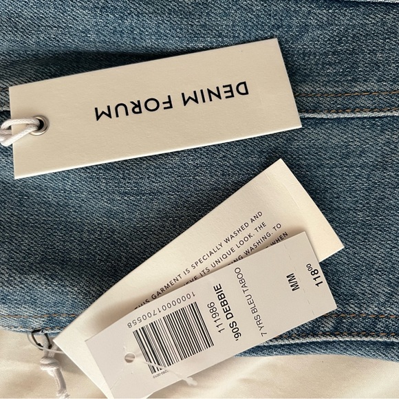 Aritzia Denim Forum 90’s Debbie denim tube top - Picture 4 of 4